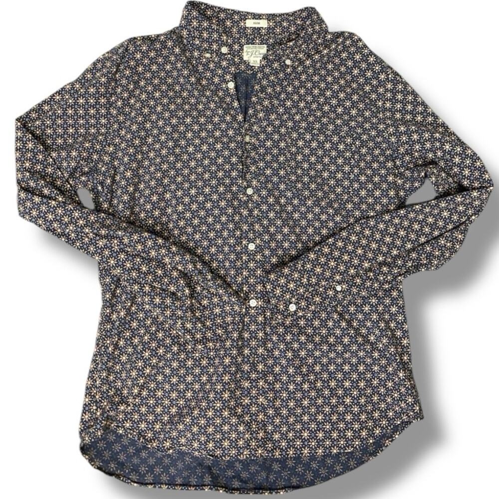 JCrew Slim Oxford Long Sleeve Button Down Shirt
